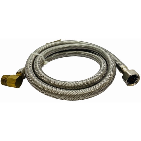 Supco ½" COMP X ?" COMP 60" Stainless Steel Hose, 1405DWSS12