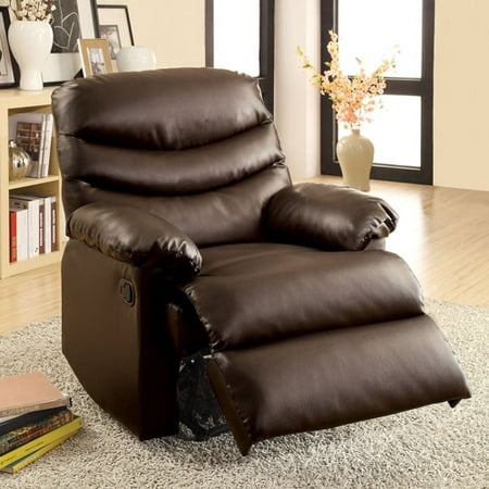 Pleasant Valley Bonded Leather Recliner, Multiple Colors