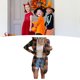 thumbnail image 3 of Paño frontal abierto para mujer Halloween ligero suave manga larga suéter abierto frontal superior abrigo casual para fiesta de Halloween de otoño gris XL, 3 of 5