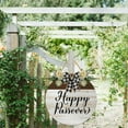thumbnail image 5 of Eveokoki Happy Passover - Hanging Porch Pesach Jewish Holiday Party Outdoor Decorations - Front Door Decor - 12x12Inches, 5 of 5