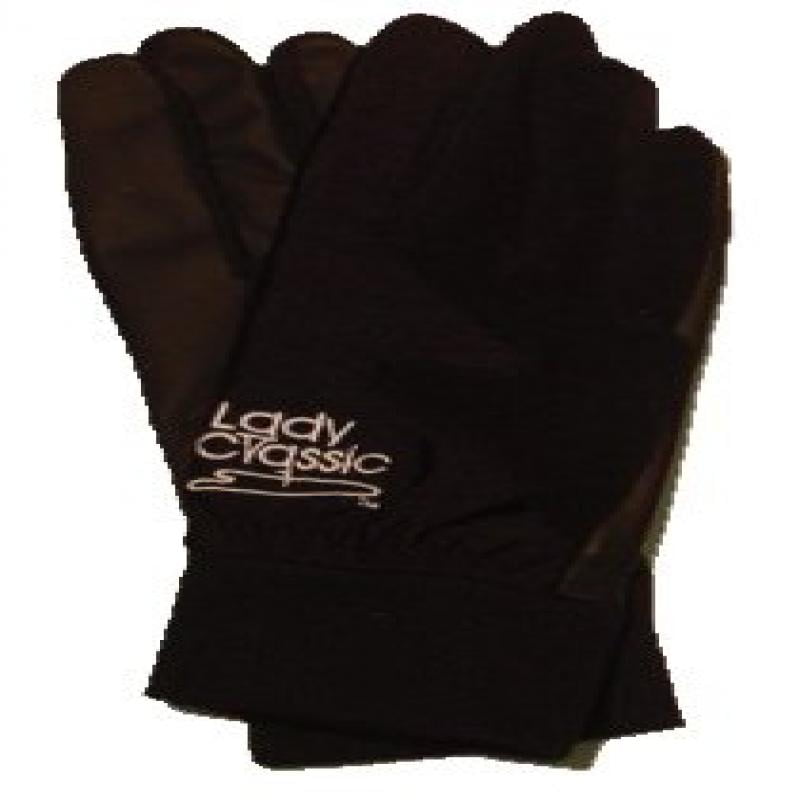 Lady Classic Ladies Winter Golf Gloves Pair (Medium, Black) by