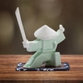 thumbnail image 4 of Quemador de incienso Samurai Knight Sunnimix Cerámica Verde, 4 of 8