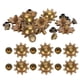 thumbnail image 3 of 100 Uds. Remache en forma de girasol ropa zapatos bolsa DIY decoración remaches accesorios (bronce), 3 of 5