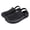 Black, variant on Mens Womens Garden Clogs 2026 Summer Trendy Lightweight Breathable Soft Sole on Unisex Rain Shoes