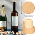 thumbnail image 4 of 60 Piezas Corchos de Vino en Forma de T Corchos de Degustación Corchos de Vino en Forma de T con Tapa de Tapón de Botella de Vino de Madera Tapones de Botella, 4 of 10
