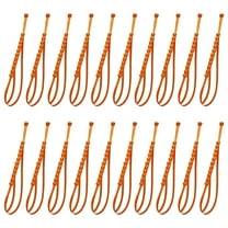 MELIVO Car Tire Anti-Slip Snow Chains - 20PC Universal Emergency Traction Zip Ties for Cars & Off-Road Vehicles - Heavy-Duty Winter Tire Straps for Snow, Mud & Ice - Quick Install Design