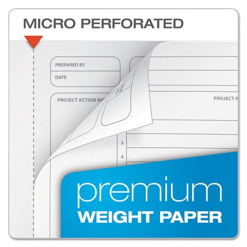 "Gold Fibre Wirebound Project Notes Book, 1 Subject, Project-Management Format, Green Cover, 9.5 X 7.25, 84 Sheets | Bundle of 2 Each"