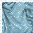 thumbnail image 4 of Soimoi Blue Heavy Canvas Fabric Cloud Nature Printed Craft Fabric by the Yard 58 Inch Wide, 4 of 5