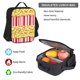 thumbnail image 5 of Disketp Popcorn Mochila Estampada de Gran Capacidad con Lonchera y Estuche, Set de 3 Piezas para Estudiantes, 5 of 7