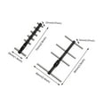 thumbnail image 3 of 1pair Signal Boost Replacement Parts YAGI Antenna Amplifier Combo, 3 of 7