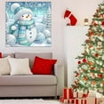 thumbnail image 3 of 5D Diamond Painting Kits for Adults, Christmas Snowman Diamond Art Kits for Adults Beginner, DIY Crystal Art Diamonds Dot Special Shape Gem Painting for Home Wall Decor 11.8x11.8inch, 3 of 16