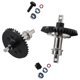 thumbnail image 1 of Pieza de actualización de engranaje diferencial para coche RC 1/10, pieza de reparación, modificación profesional, eje de acero, anillo de engranaje, Juego delantero trasero, 1 of 10