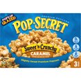 thumbnail image 4 of Pop Secret Popcorn, Sweet 'n Crunchy Caramel Microwave Popcorn, 2.64 oz Bags, 3 Ct, 4 of 7