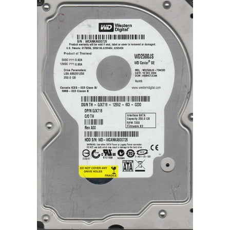 WD2500JS-75NCB3, DCM HSBHCTJCAN, Western Digital 250GB SATA 3.5 Hard Drive