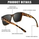 thumbnail image 5 of Lentes de Sol Polarizadas Peekaco Polarized UV400 para Hombre y Mujer que se Ponen Sobre los Anteojos, 5 of 7