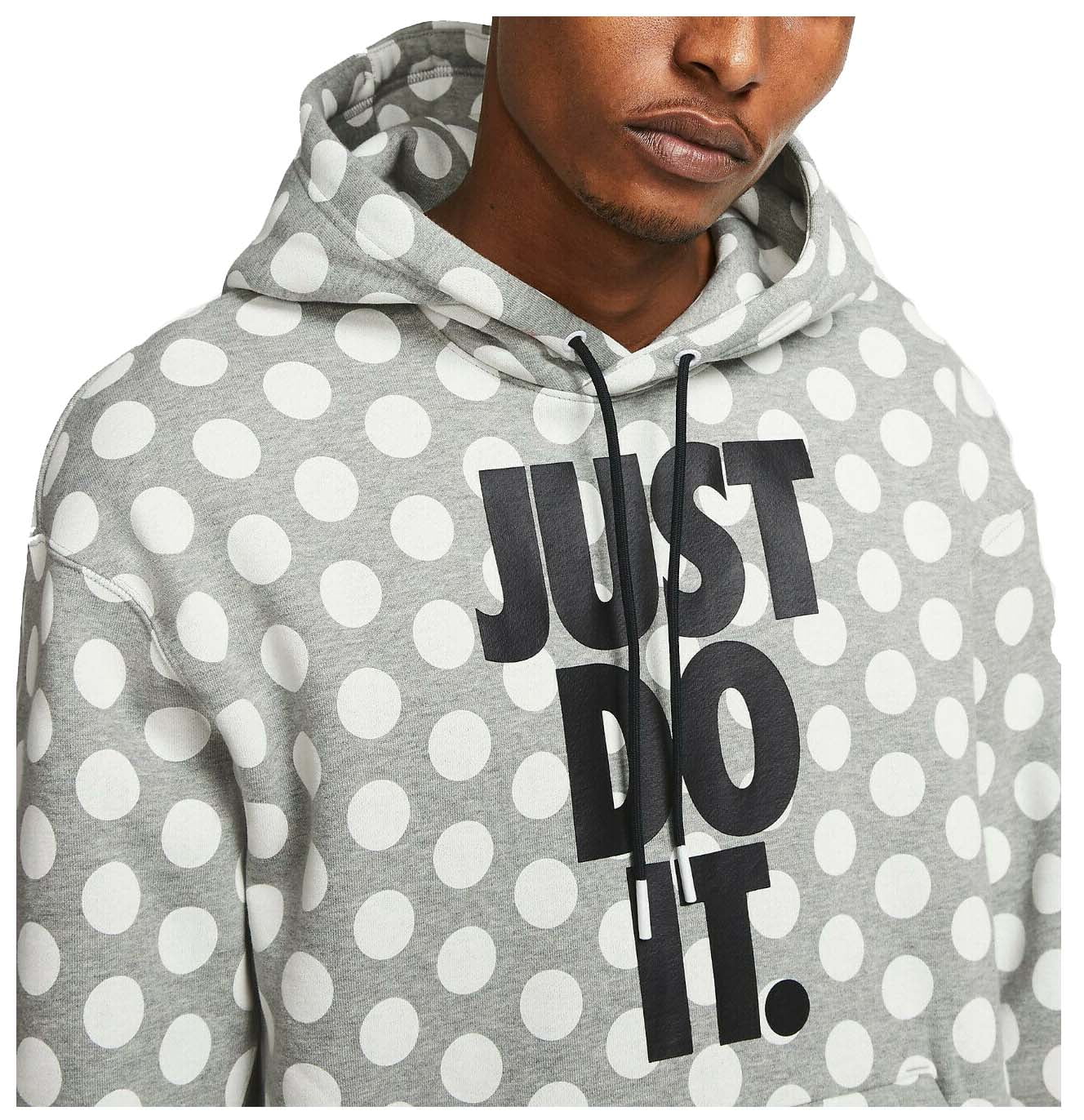 nike just do it polka dot hoodie