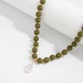 thumbnail image 5 of NICKSUN Colorful Chunky Beaded Necklace for Women, Acrylic Bead Choker Necklaces Irregular Baroque Imitation Pearl Pendant Necklace, Summer Beach Party Wedding Vacation Jewelry Gifts, 5 of 8