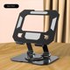 thumbnail image 5 of Soporte para Tableta de 360°, Soporte Plegable y Elevador, Soporte de Base de Disipación de para Escritorio, Negro, 5 of 5