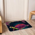 thumbnail image 6 of Turtle Polyester Chair Rug Mat, Non-Slip and Machine Washable Area Rugs, 6 of 6