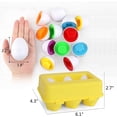 thumbnail image 2 of Juego educativo de 6 huevos VUIYA de juguete para niños pequeños a juego, 2 of 6