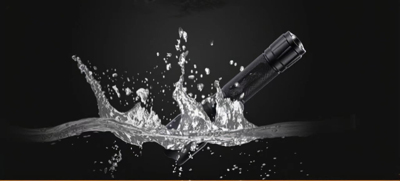 ATO waterproof rechargeable LED high intensity flashlight, EX explosion proof certification, suitable for night work