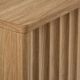 thumbnail image 4 of Bouclair Oak Wood Sideboard with Ribbed Doors, 4 of 4