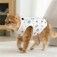 thumbnail image 5 of LGCASL Anti-Licking Suit for Cats After Spaying/Neutering, Recovery Suit Post Operative for Abdominal 3 Cute Patterns ( Elephant Dinosaur Baby ) (B, S), 5 of 8