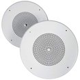 thumbnail image 1 of 2 Altavoces de techo Rockville MC80 Metal 8" 70 Volt Comercial Background 70V PA, 1 of 3