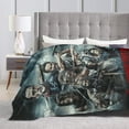 thumbnail image 3 of The Apocalyptic Walking Horror Drama Dead Throw Blanket 50"X40" Soft Flannel Lightweight Plush Quilt Suitable For Sofa,Living Room,Bedroom, 3 of 4