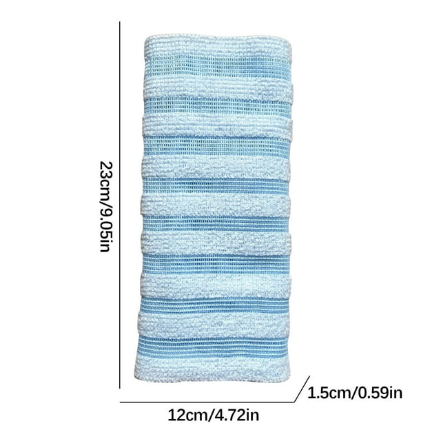Serviette de Douche Double Face Longue Séchage pour Adulte 23X100Cm