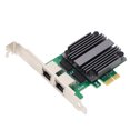 thumbnail image 1 of Carte PCIe, Adaptateur Ethernet PCIe 2.5G 4 Indicateurs LED pour Poste de Travail, 1 of 7