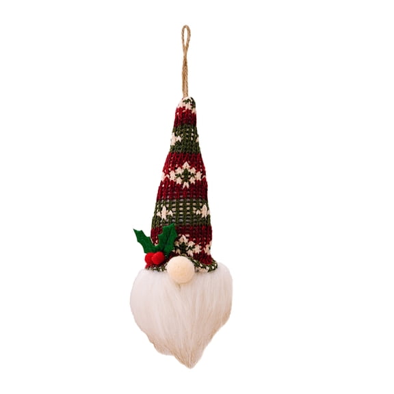 Hanging Gnome Christmas Decorations With LED Light,Lighted Gnomes Christmas Hanging Table Decorations,Faceless Doll Plush Gnomes Luminous Xmas Dolls For Christmas Tree Decoration