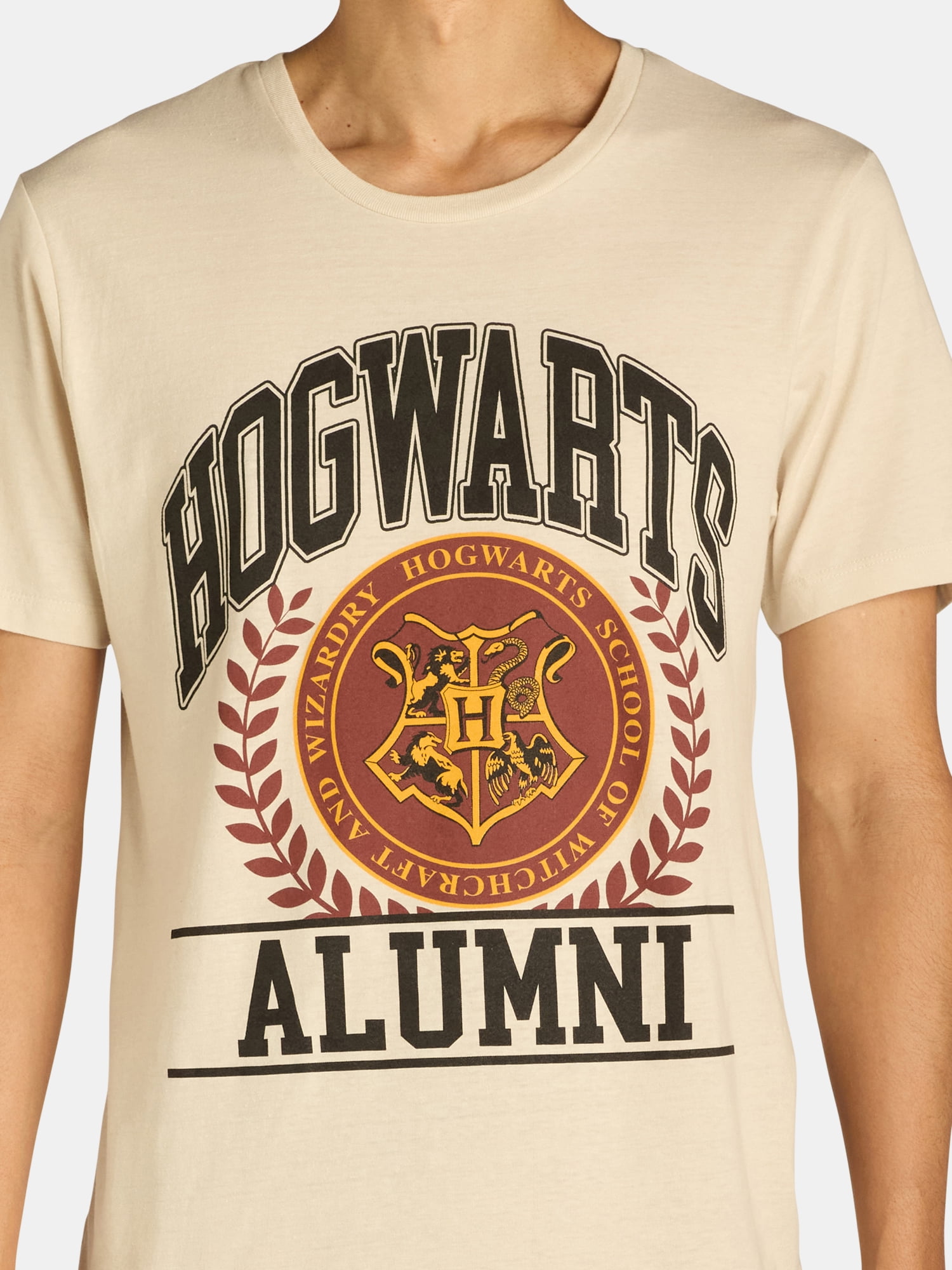 Harry Potter Men's & Big Men's Hogwarts Alumni Graphic Tee Shirt, Sizes S-3XL