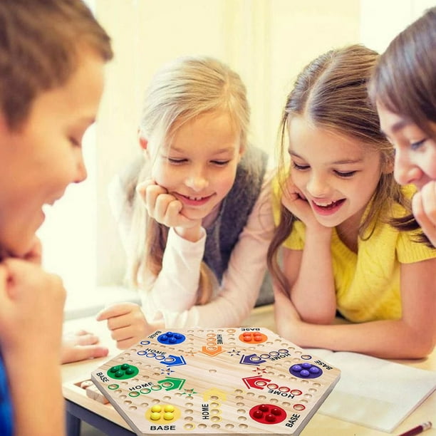 Board Game with 6 Dice and 30 Marble Balls | Parent-children Interactive Board Games