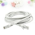 thumbnail image 3 of 15 Meters CAT6 Ethernet Cable RJ45 Network Cable Jumper Internet Connection Cable (White), 3 of 7