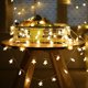 thumbnail image 4 of Cadena De Estrellas Luces De Cadena Alimentadas Por Batería De Hadas Para La Decoración Del Hogar De La Boda De Navidad 1,5 M 10Leds Luces Minnieouse HA020624-00, 4 of 5