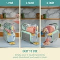 thumbnail image 6 of Ninja SLUSHi Max 150-Oz Frozen Drink Machine with SlushAssist Technology, 6 Presets, Dishwasher Safe, Party-Sized, Slushy Maker, FS605IV Lemon/Mint, 6 of 12
