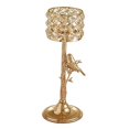 thumbnail image 2 of Candelabro de cristal de Metal Vintage regalos de decoración de aniversario de bodas de oro METRO Zulema Sujetavelas, 2 of 8