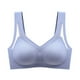 thumbnail image 4 of Brasier Tela de Mantequilla Sujetadores Deportivos sin Costuras para Mujer. Sujetadores Finos para Mujer con Escote Pronunciado Que Muestran Una Talla Pequeña y Espaldas Grandes. Grande, 4 of 5