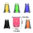 thumbnail image 4 of Eigraketly Bolsa para patinaje a la deriva Bolsas de almacenamiento Rafting Camping Fácil de enrollar Río Impermeable a prueba Deportes acuáticos Verde, 4 of 6