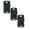 Black*3, variant on 1PCS Canning Jar Opener with Magnets,Mason Jar Opener For Canning Lids,for Regular and Wide Mouth Lids,Powerful Magnet for Easy Refrigerator Storage,Releases Vacuum Seal(Black*1)