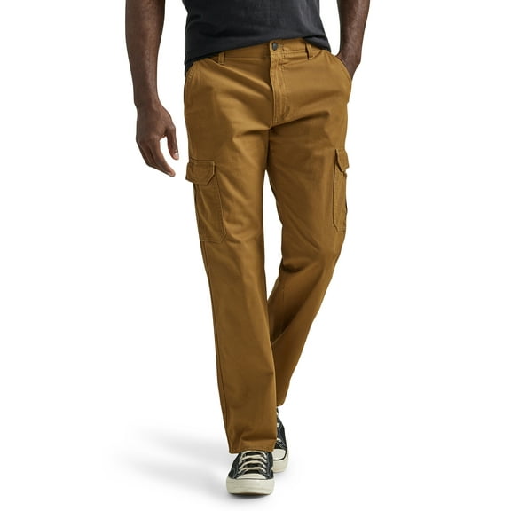 Lee Men's Extreme Comfort Cargo Twill Pant Straight Fit