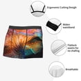 thumbnail image 3 of Fotbe Bioluminescent Underwater Flower Calzoncillos Tipo Boxer con Bolsa de Soporte Total para Hombre, X-Temp Fresco, Transpirable y de Secado Rápido-XX-Large, 3 of 5