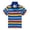 26#Multicolor, variant on Boys Golf Shirts Short Sleeve Striped Polo Shirt Colorful Collared Casual Tops for Kids School Uniform Daily Wear 5-14Y Blue 100