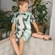 thumbnail image 4 of Balery Cute Raccoon Conjunto de Pijama Infantil de Manga Corta con Estampado – Ropa de Dormir de Algodón Suave-4X-Large, 4 of 6