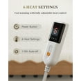 thumbnail image 4 of Heated Mattress Pad-Fit up to 15 with 6 Heat Settings Single Control & 10 Hour Auto Off，Machine Washable，Mini Twin, 4 of 7