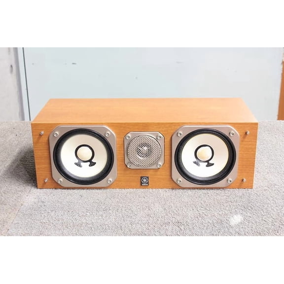 Yamaha NS-C10MM Dual 3.5-Inch 2 Way LCR Speaker 120W 6 Ohm Real Wood Cherry Finish (Each)
