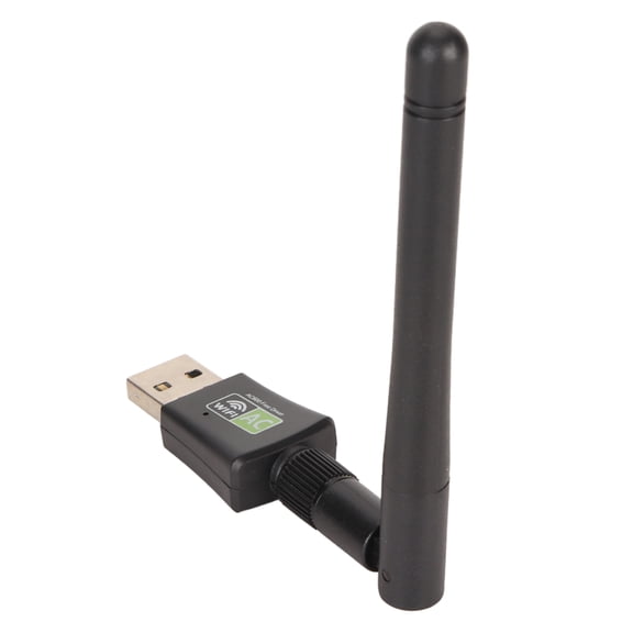 Yajisi WiFi Dongle USB 2.0 2.4G 5G Dual Band 600Mbps Single Antenna AP Mode High Safety WiFi Adapter for Office Travel