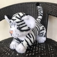thumbnail image 4 of 40cm Soft Animal Plush Toys Singing Music Lion Tiger Hugging Pillow Stuffed Animal Cushion Children Birthday Gift Toys, 4 of 8