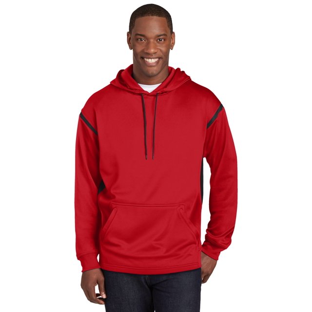 Tech Sweat à Capuche en Polaire Colorblock